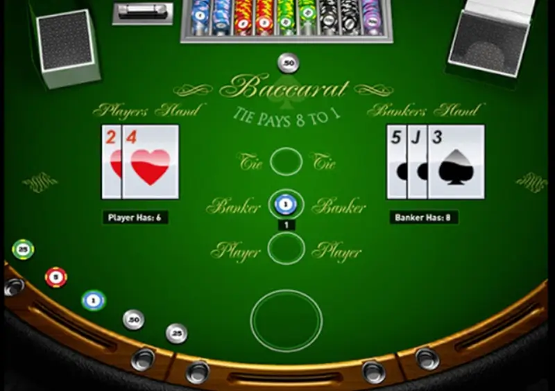 Baccarat a Dos Mesas