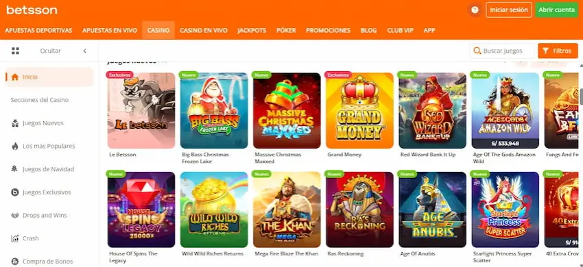 Top 5 Casinos con los Mejores Bonos en Perú: Betsson