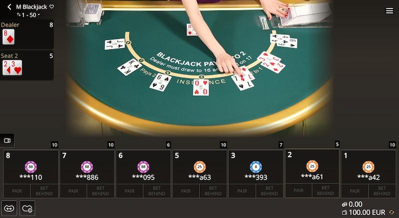 Blackjack en vivo - Guia completa blackjack Perú 2025