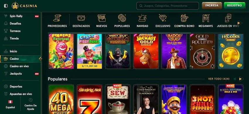 Top 5 Casinos con los Mejores Bonos en Perú: Casinia