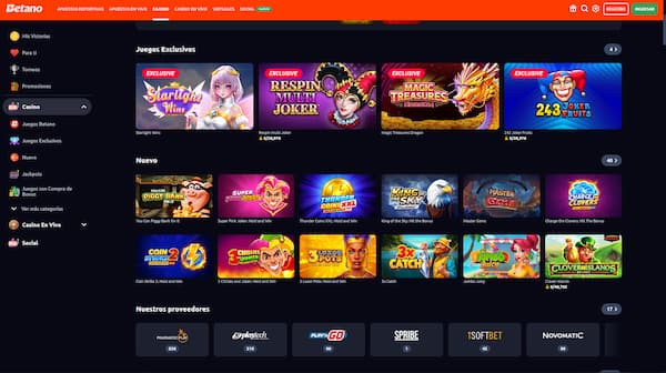 Mejores Casinos con Visa en Perú: Betano