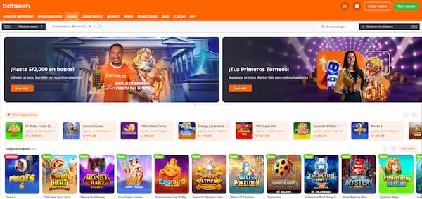Mejores Casinos con Visa en Perú: Betsson