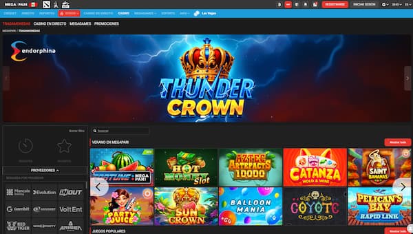 Mejores Casinos con Visa en Perú: Megapari