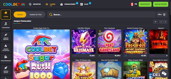 Coolbet - Casinos que aceptan Mastercard en Perú