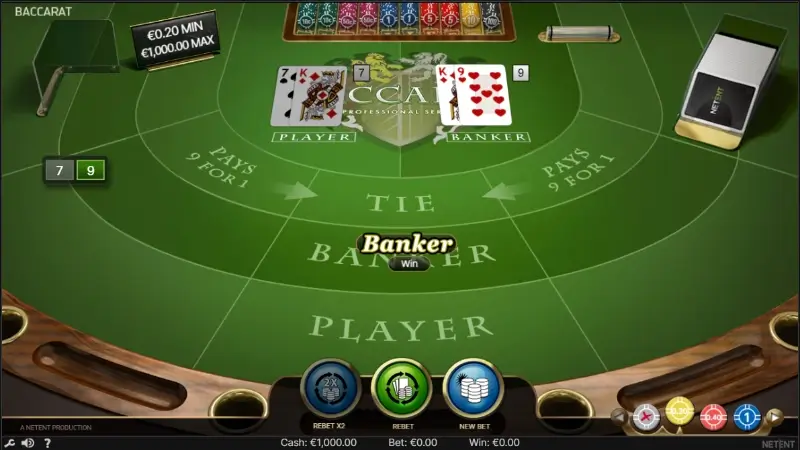 Estrategias y Trucos para jugar al Baccarat Online 