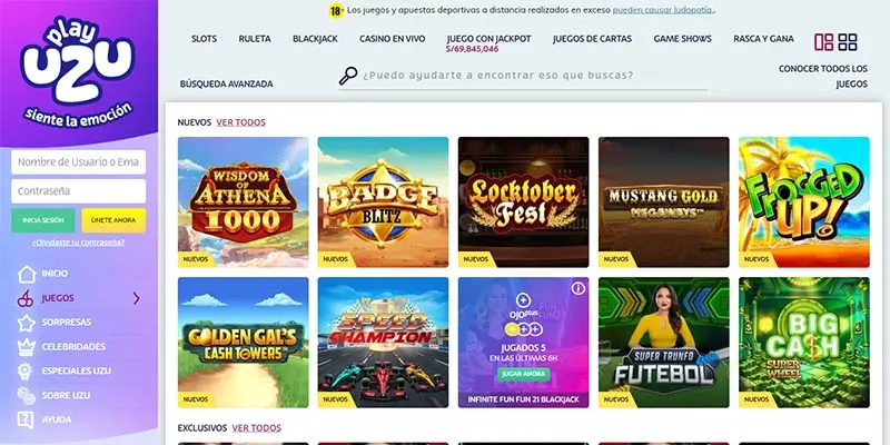 Juegos en PlayUZU