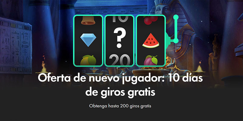 Mejores casinos con giros gratis - Bet365