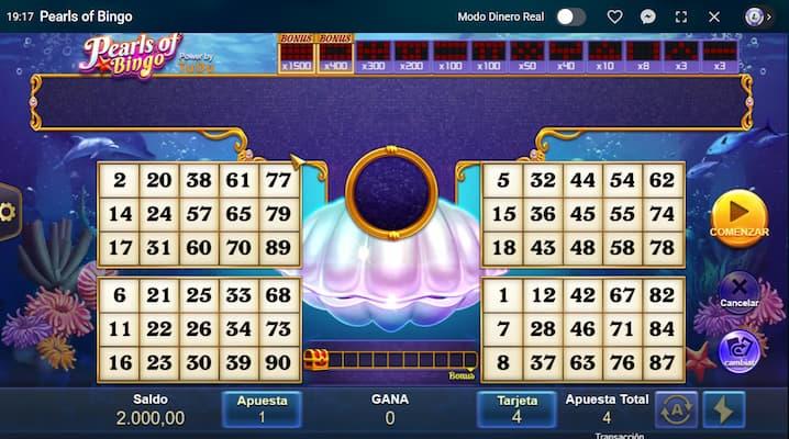 Juegos Pearls of Bingo