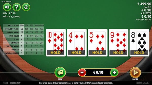Poker - Juegos de casino gratis Perú