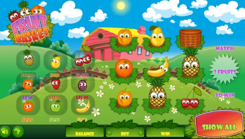 Rasca y gana Fruit Basket