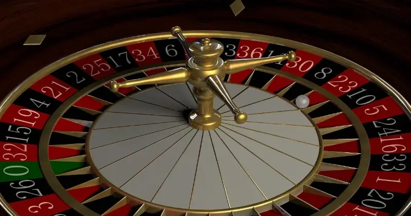 Ruleta con numero vencedor
