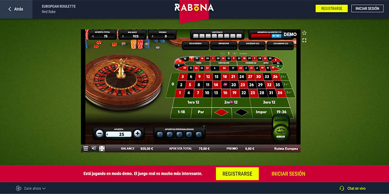 Ruleta en Rabona