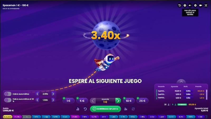 Spaceman - Juegos de crash casinos Perú