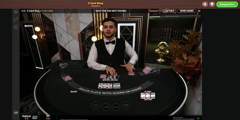 Jogo de poker 3 card bag